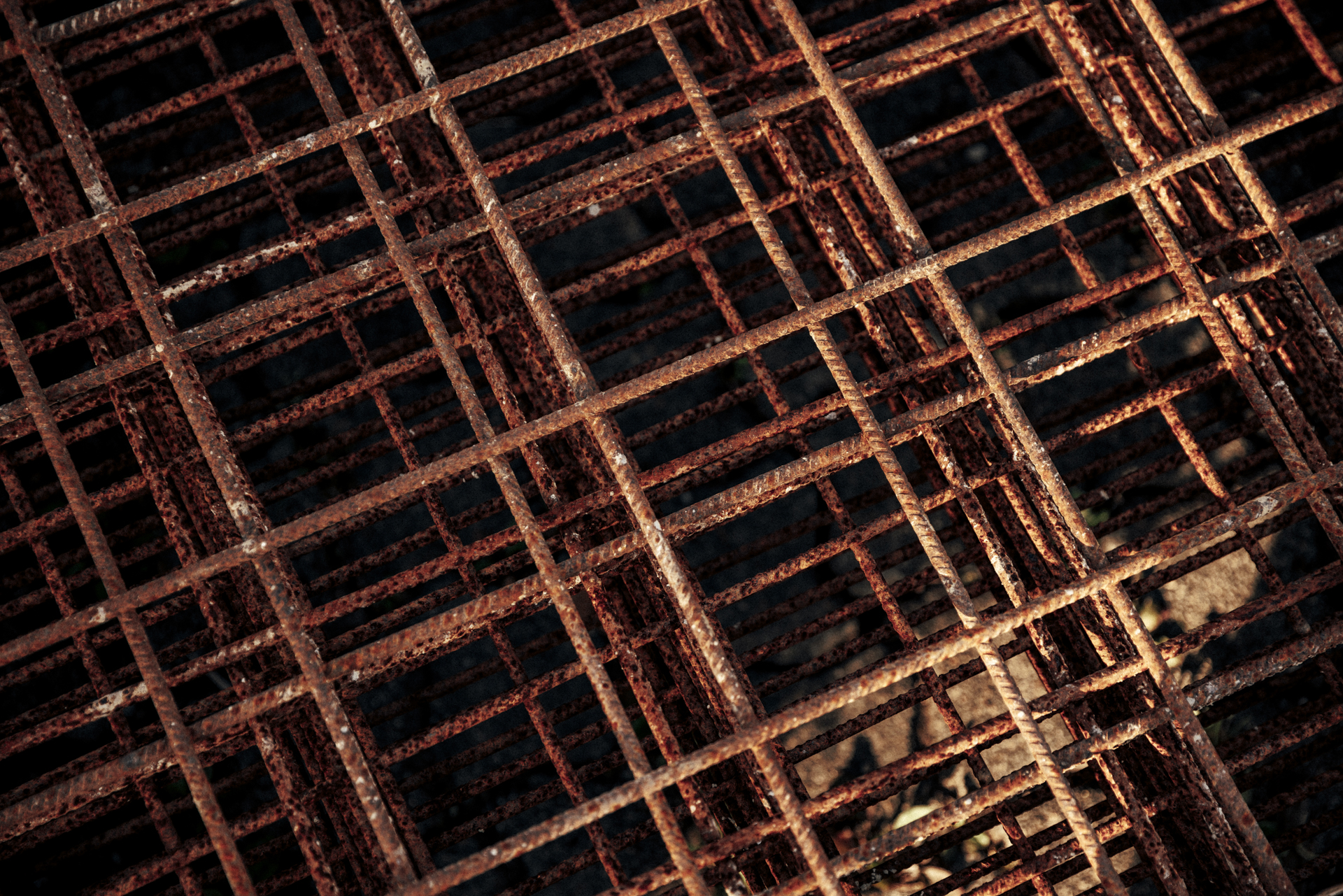 Ambientebild für Baugrubensicherung: Aufeinanderliegende Baustahlmatten